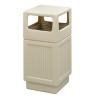 Safco Canmeleon Recessed Series 38 Gallon Receptacle with Side Openings - 9476