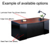 Mayline CSII Rectangular Desk with Box/Box/File Pedestal 30D x 72W - C1371