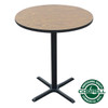 Correll Bar and Cafe Breakroom Table - Bar Stool Height - Round 24" - BXB24R