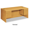 HON 10700 Series Double Pedestal Desk 72" - 10791