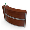 Linea Italia Curve Reception Desk Cherry - ZUC290