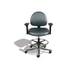 Cramer Triton Mid-Height Medium Back Chair 4-way Vinyl - TRMM4-V