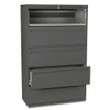 HON 700 Series 36" 5-Drawer Metal Lateral File Cabinet - 785L