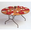 Correll Melamine Top Folding Table Round 48 - CF48MR