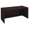 Bush Business Furniture Series C Package Desk with Mobile File Cabinet in Mocha Cherry 66"W x 30"D - SRC015MRSU