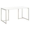 Kathy Ireland by Bush Method Collection 72W Desk with File Storage White - MTH026WHSU