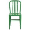 Flash Furniture Green Metal Indoor-Outdoor Chair (2-pack) - CH-61200-18-GN-GG