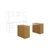 HON Voi Box/Box/File Support Pedestal, 16w x 30d x 28-1/2h - HLSL3028B