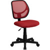 Flash Furniture Mid-Back Red Mesh Task Chair and Computer Chair - WA-3074-RD-GG