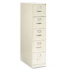 HON 210 Series 5-Drawer Metal Vertical File Cabinet Letter Size - 215P