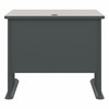 Bush Business Furniture Series A Desk 48" Slate and White Spectrum - WC8448A