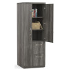 Mayline Aberdeen Personal Storage Tower Gray Steel - APST-LGS