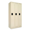 Tennsco Single Tier Locker, Three Lockers 36"w x 18"d x 72"h - STS121872C