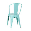 Flash Furniture Mint Metal Indoor-Outdoor Stackable Chair - ET-3534-MINT-GG