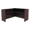 Alera Valencia Series L-Shaped Reception Desk Espresso - VAL3