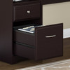 Bush Cabot Computer Desk with Drawers 72"W Espresso Oak - WC31872