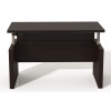 Mayline Aberdeen Height Adjustable Executive Desk Straight Front 72" Mocha  - ARDH7230-LDC