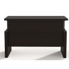 Mayline Aberdeen Height Adjustable Executive Desk Straight Front 72" Mocha  - ARDH7230-LDC