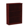 Alera Valencia Collection Bookcase 3-Shelf Mahogany - VA63-4432MY