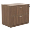 Alera Valencia Series Two-Drawer Lateral File Walnut - VA513622WA