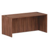 Alera Valencia Collection Straight Front Desk Shell 66" Modern Walnut - ALE-VA216630WA