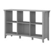 Bush Furniture Salinas 6 Cube Organizer  Cod Gray - SAB148CG-03