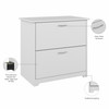 Bush Cabot Collection Lateral File White - WC31980