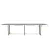 Mayline Safco Mirella Conference Table 12' Stone Gray - MRS12SGY