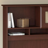 Bush Cabot Collection 72"W L-Shaped Computer Desk w Hutch and Storage - CAB055HVC