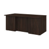 Bush Business Furniture Office 500 Executive Desk 72" x 36" Black Walnut - OFD172BWK