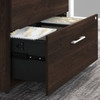 Bush Business Furniture Office 500 Executive Desk 72" Package Black Walnut - OF5001BWSU