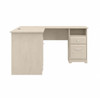 Bush Cabot Collection L-Shaped Desk 60" Package Linen White Oak - CAB005LW