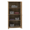 Bush Cabot Collection Tall Storage Cabinet with Doors Reclaimed Pine - WC31597-03