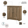 Bush Cabot Collection Small Storage Cabinet with Doors Reclaimed Pine - WC31596-03