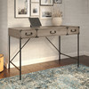 Bush Furniture Ironworks 48" Writing Desk Restored Gray - KI50301-03