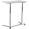 Flash Furniture Sit-to-Stand Gray Desk - NAN-IP-6-1-GG