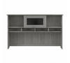 Bush Furniture Cabot 60W Hutch in Modern Gray - WC31331