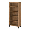 Bush Furniture Somerset Tall 5 Shelf Bookcase Fresh Walnut - WC81365
