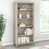 Bush Furniture Somerset Tall 5 Shelf Bookcase in Sand Oak - WC81165