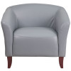 Flash Furniture Hercules Imperial Series Gray LeatherSoft Chair - 111-1-GY-GG