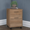 Bush Key West 2 Drawer Mobile File Cabinet Reclaimed Pine - KWF116RCP-03