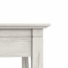 Bush Key West 60W L-Shaped Desk with Mobile File Cabinet and 5 Shelf Bookcase Linen White Oak - KWS016LW