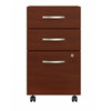 Bush Business Furniture Studio C Mobile Pedestal File 3-Drawer Assembled Hansen Cherry - SCF216HCSU