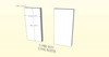 Nexera Extension Panels for Nexera Panel Headboards, Set of 2, White - 365503