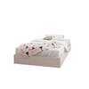 Nexera Twin Size Platform Bed, White - 343903