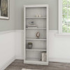 Bush Saratoga Collection Tall 5 Shelf Bookcase Linen White Oak - W1645C-03