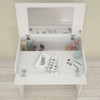 Nexera Vanity with mirror / Writing Desk, White - 221603