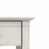 Bush Key West End Table with Storage Linen White Oak -  KWT120LW-03