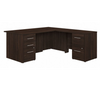 Bush Business Furniture Office 500 72W L Shaped Executive Desk with Drawers in Black Walnut - OF5004BWSU