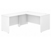 Bush Business Furniture Studio C 60W x 30D L Shaped Desk with 42W Return in White - STC050WH